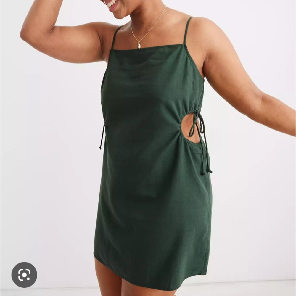 Aerie side cut out mini dress